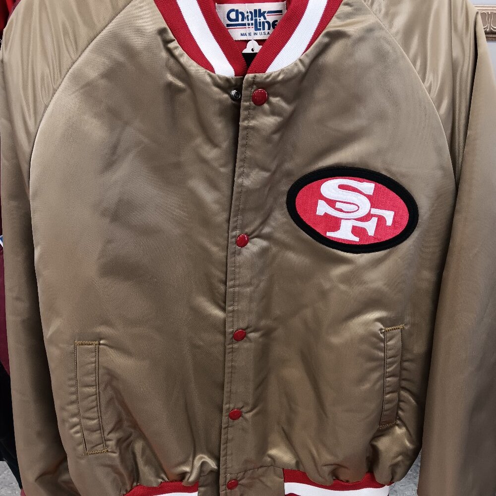 Vintage San Francisco 49ers Chalk Line coat